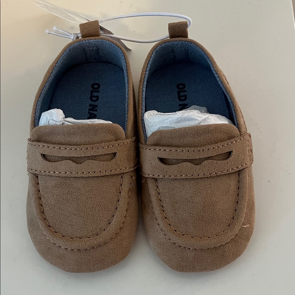 Old Navy Brown Baby Loafers